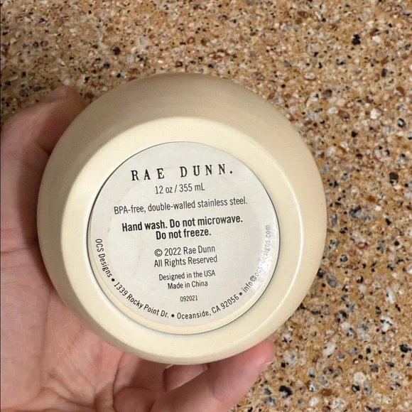 Rae Dunn Wine Tumbler - Picture 3 of 3